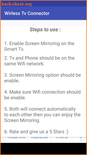 Wireless TV Connector screenshot
