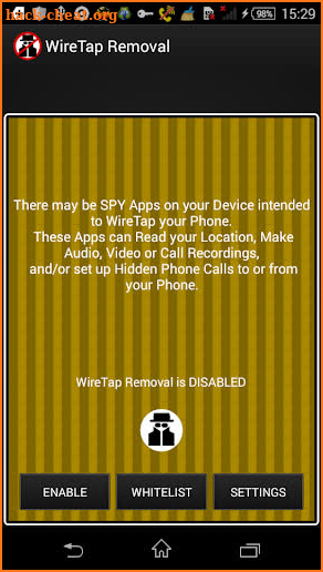 WireTap and Spy Removal screenshot