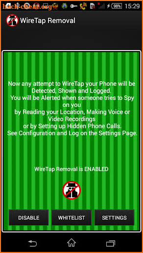 WireTap and Spy Removal screenshot