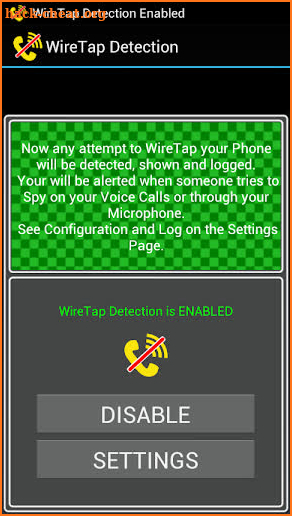 WireTap Detection (Anti Spy) screenshot