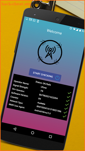 Wiretap Detection : Phone tap Detector Simulator screenshot