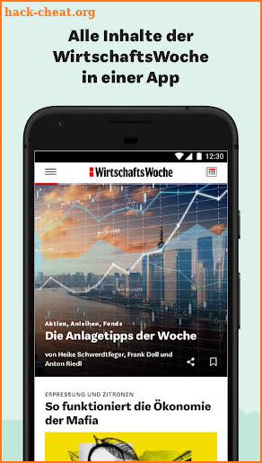 WirtschaftsWoche - Nachrichten screenshot