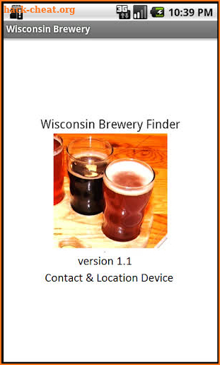 Wisconsin Brewery Finder Phone screenshot