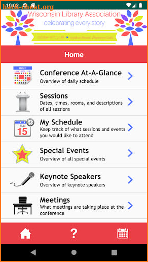 Wisconsin Library Conference screenshot