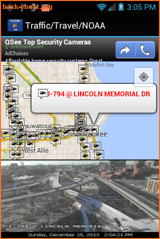 Wisconsin Traffic Cameras screenshot