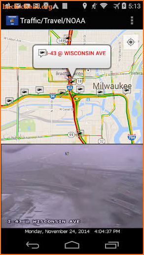 Wisconsin Traffic Cameras Pro screenshot