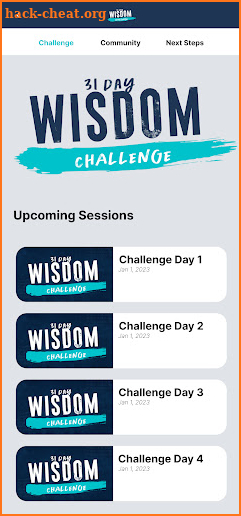 Wisdom Challenge screenshot