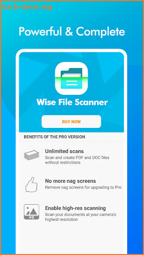 Wise File Scanner screenshot