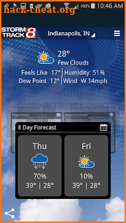 WISH-TV Weather - Indianapolis screenshot