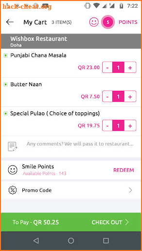 Wishbox- A Friendly online food delivery platform screenshot