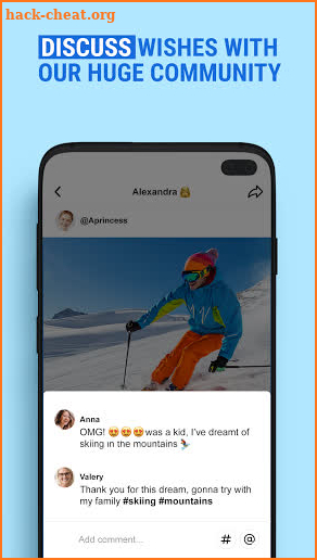 WishCloud — Dream Sharing screenshot