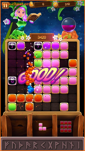 Witch Block Puzzle screenshot