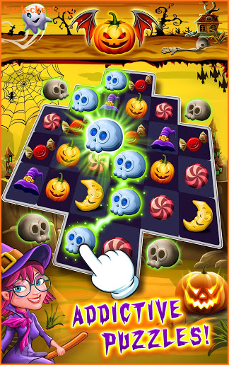 Witch Connect - Match 3 Puzzle Free Games screenshot
