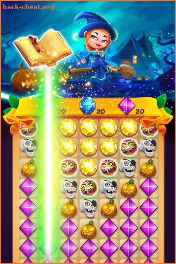 Witch Jewel Puzzle screenshot