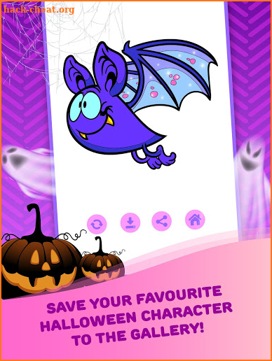 Witch.box - Halloween Coloring by Numbers screenshot