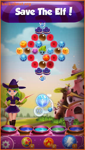 WitchLand - Magic Bubble Shooter screenshot