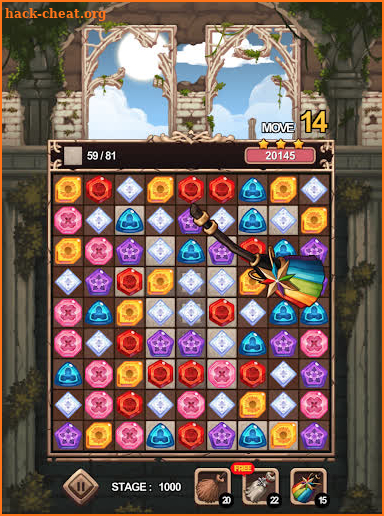 Witch's Forest Free Match 3 Puzzle 2020 screenshot