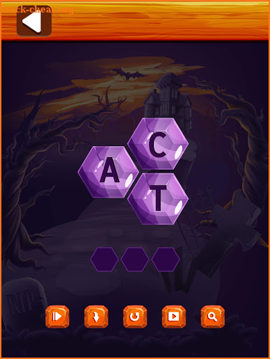 Witchy Words: Halloween Word Link Puzzle screenshot