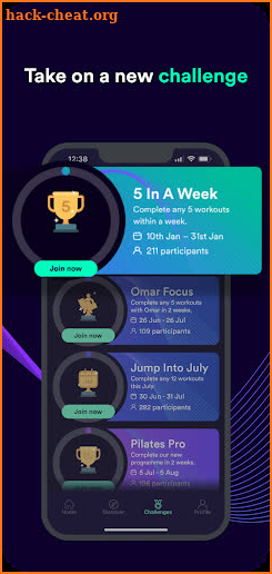 WithU: Audio Fitness App screenshot