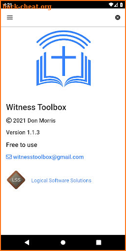 Witness Toolbox screenshot