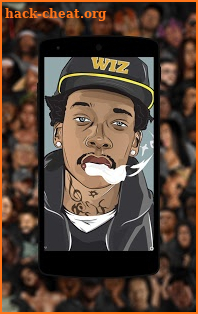 Wiz Khalifa Rapper Wallpaper screenshot