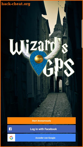 Wizard's GPS screenshot
