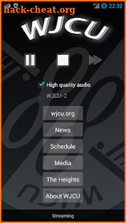 WJCU Radio, 88.7 FM Cleveland screenshot