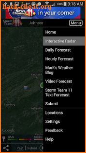 WJHL Radar screenshot