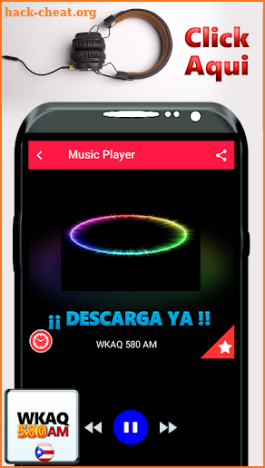 WKAQ 580 AM Puerto Rico Radio 580 AM screenshot