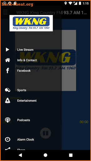 WKNG FM 93.7 AM 1060 screenshot