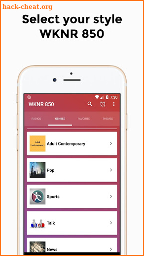 WKNR 850 AM Sports Radio Cleveland screenshot