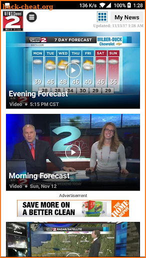 WKTV NewsChannel 2 screenshot
