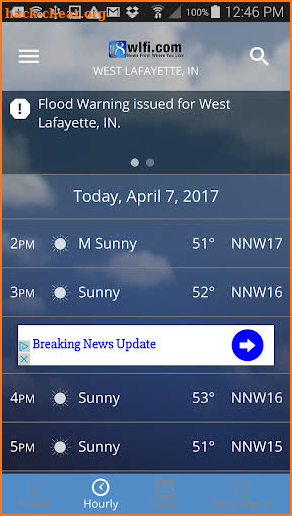 WLFI Weather screenshot