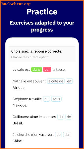 Wlingua - Learn French screenshot