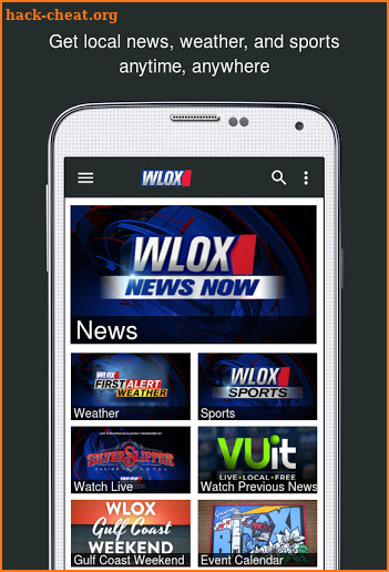 WLOX Local News screenshot