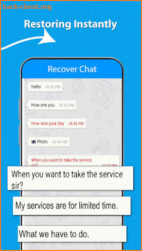 WMAR- Recover Deleted Messages screenshot