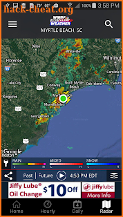 WMBF First Alert Weather screenshot