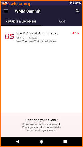 WMM Annual Summit 2020 screenshot
