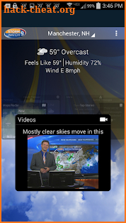 WMUR Weather screenshot