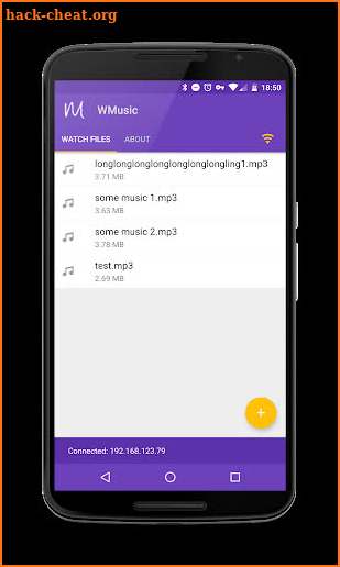 WMusic - Offline Music Player for Smart Watch screenshot