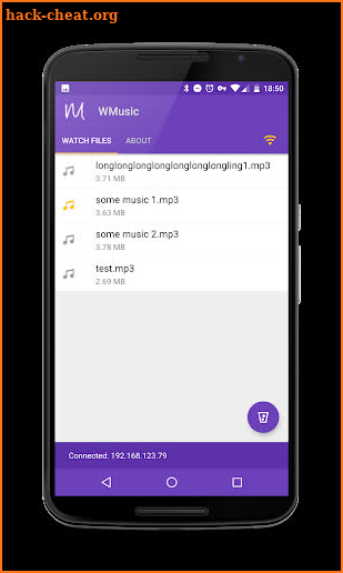 WMusic - Offline Music Player for Smart Watch screenshot