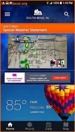 WNDU-TV Weather App screenshot