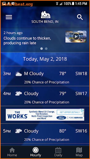 WNDU-TV Weather App screenshot