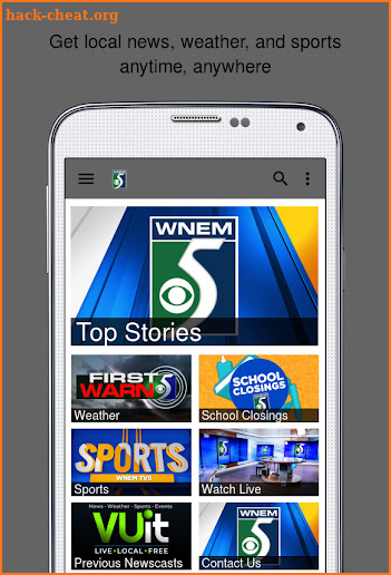 WNEM TV5 News screenshot