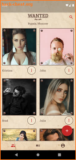 WNTD - search people by photo screenshot