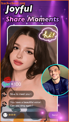 Woho - Random Video Call & Fun screenshot