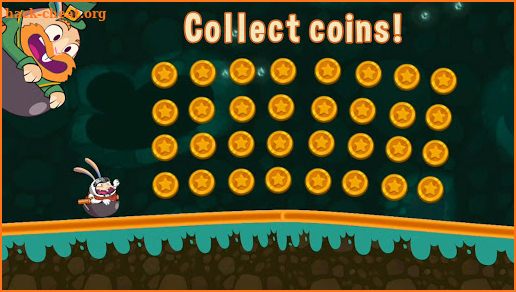 Wok Rabbit - Coin Chase! screenshot