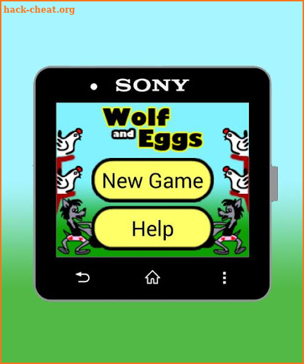 Wolf and Eggs game for watches screenshot