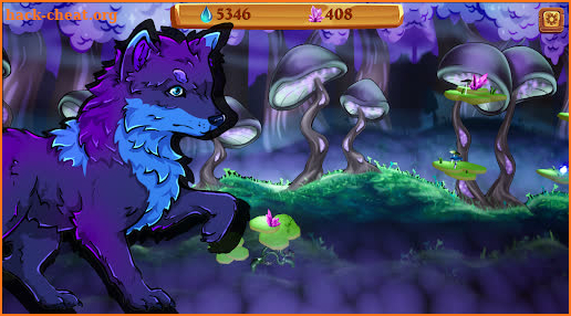 Wolf Dash: Forest Spirit screenshot