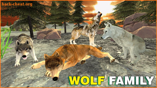Wolf Family Simulator : RPG Wolf Attack screenshot